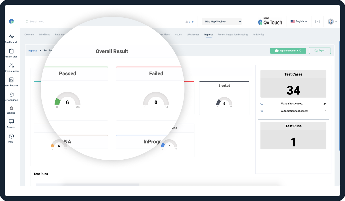 End To End Test Management Tool | Software Test Management Tool | QA Touch